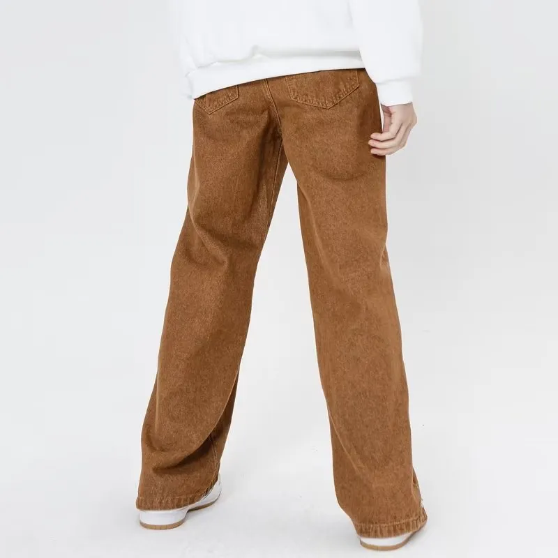 Vintage Street Bottom Zip Straight Leg Jeans