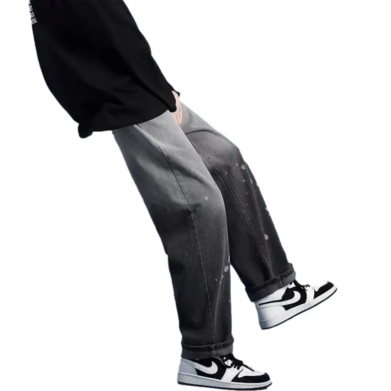 Vintage Street Fading Straight Leg Jeans