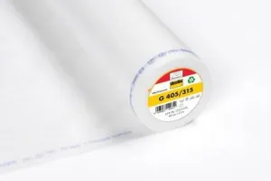 Vlieseline Fusible Interfacing - G405/315 - Medium - White
