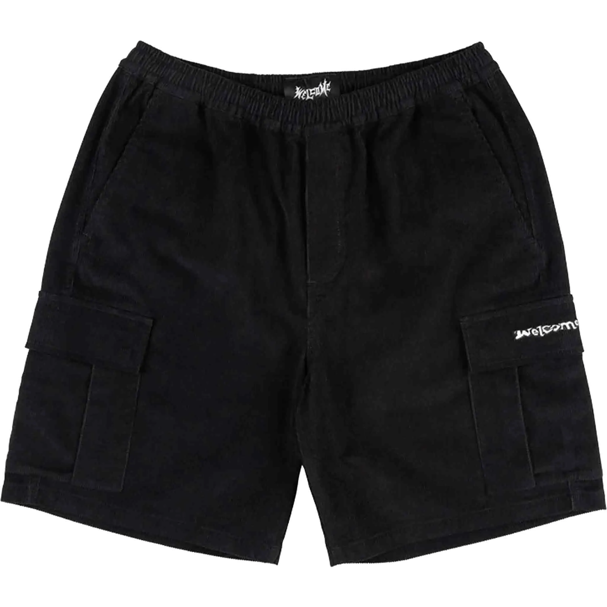 Welcome Chamber Corduroy Short Black