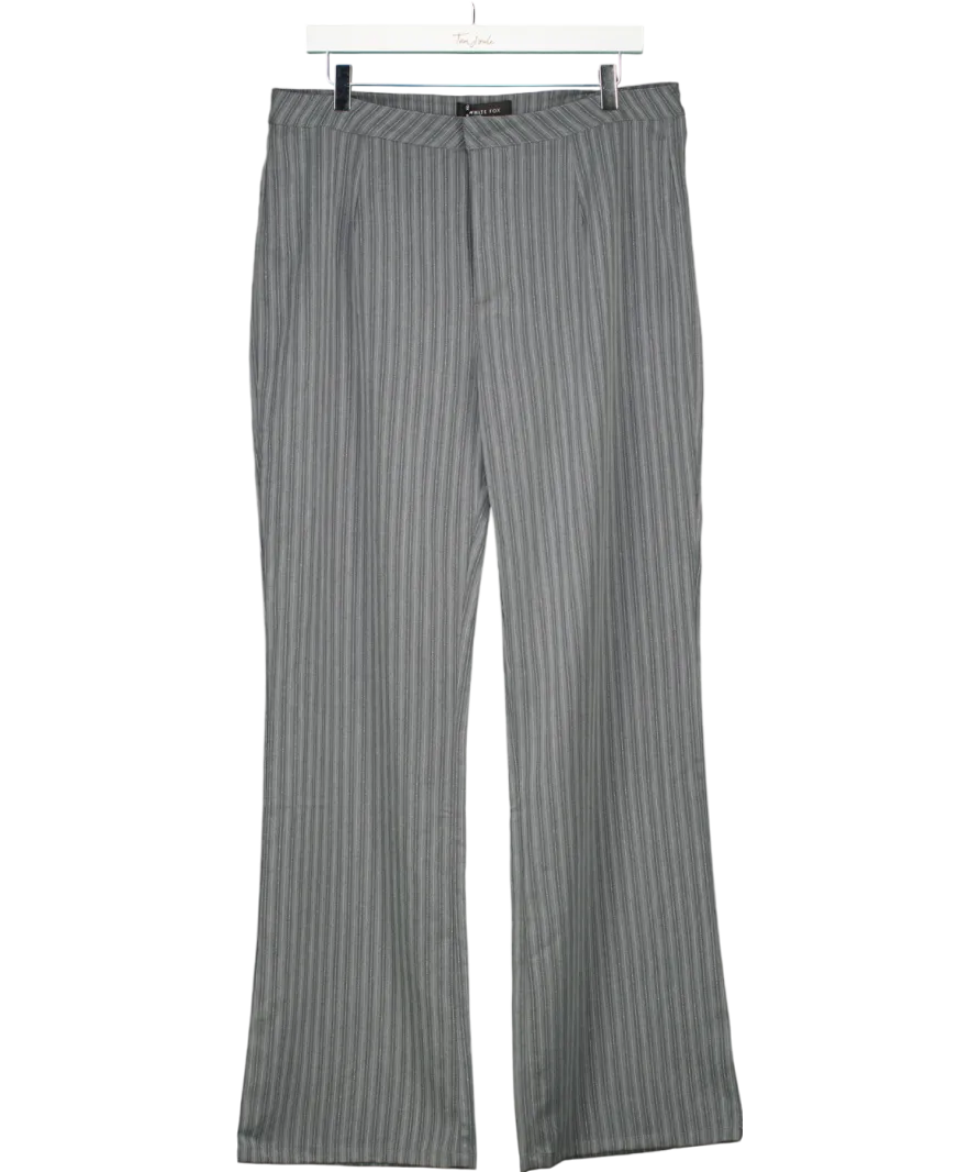 White Fox In A Haze Pants Grey UK XL