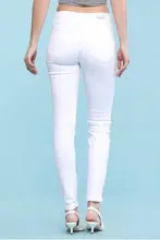 White Skinny Judy Blue