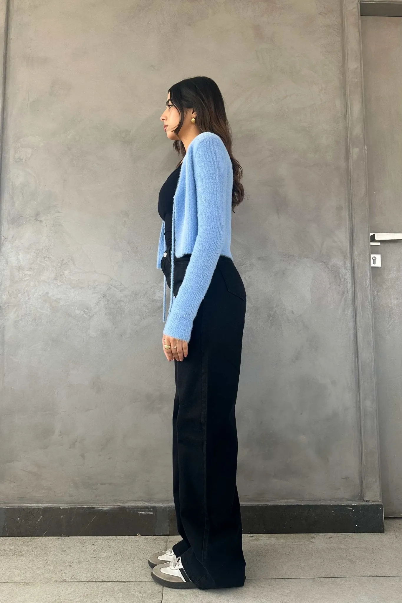 Wide Leg - High-Waist Black.