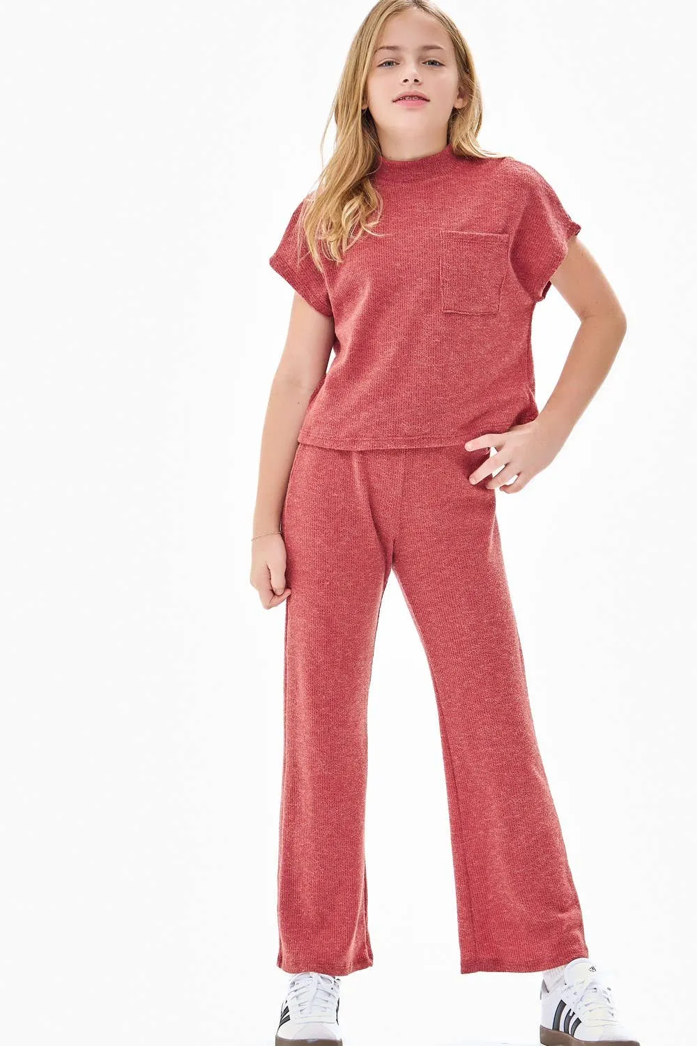 Wide Legs Knit Pants • Youth XL