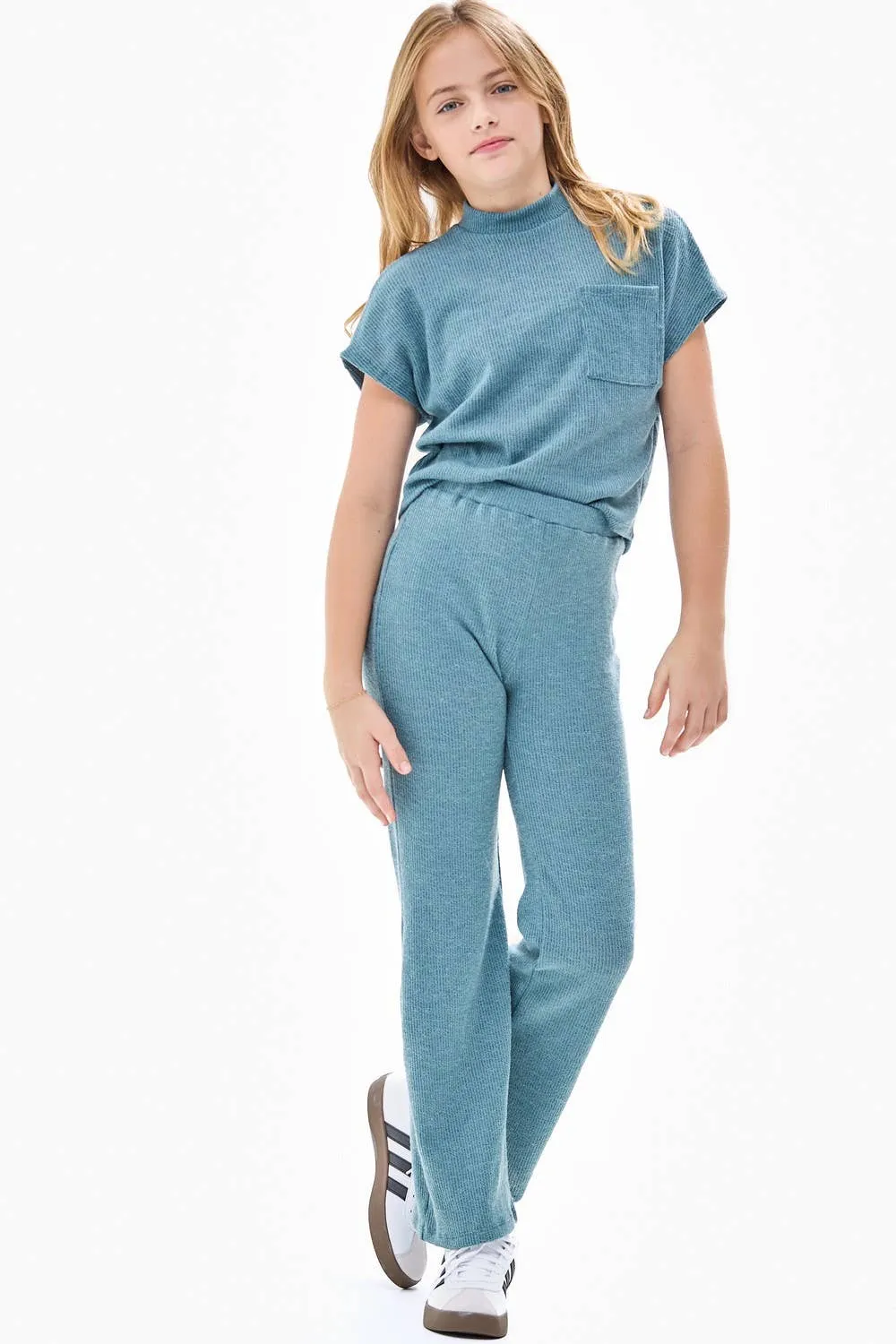 Wide Legs Knit Pants • Youth XL