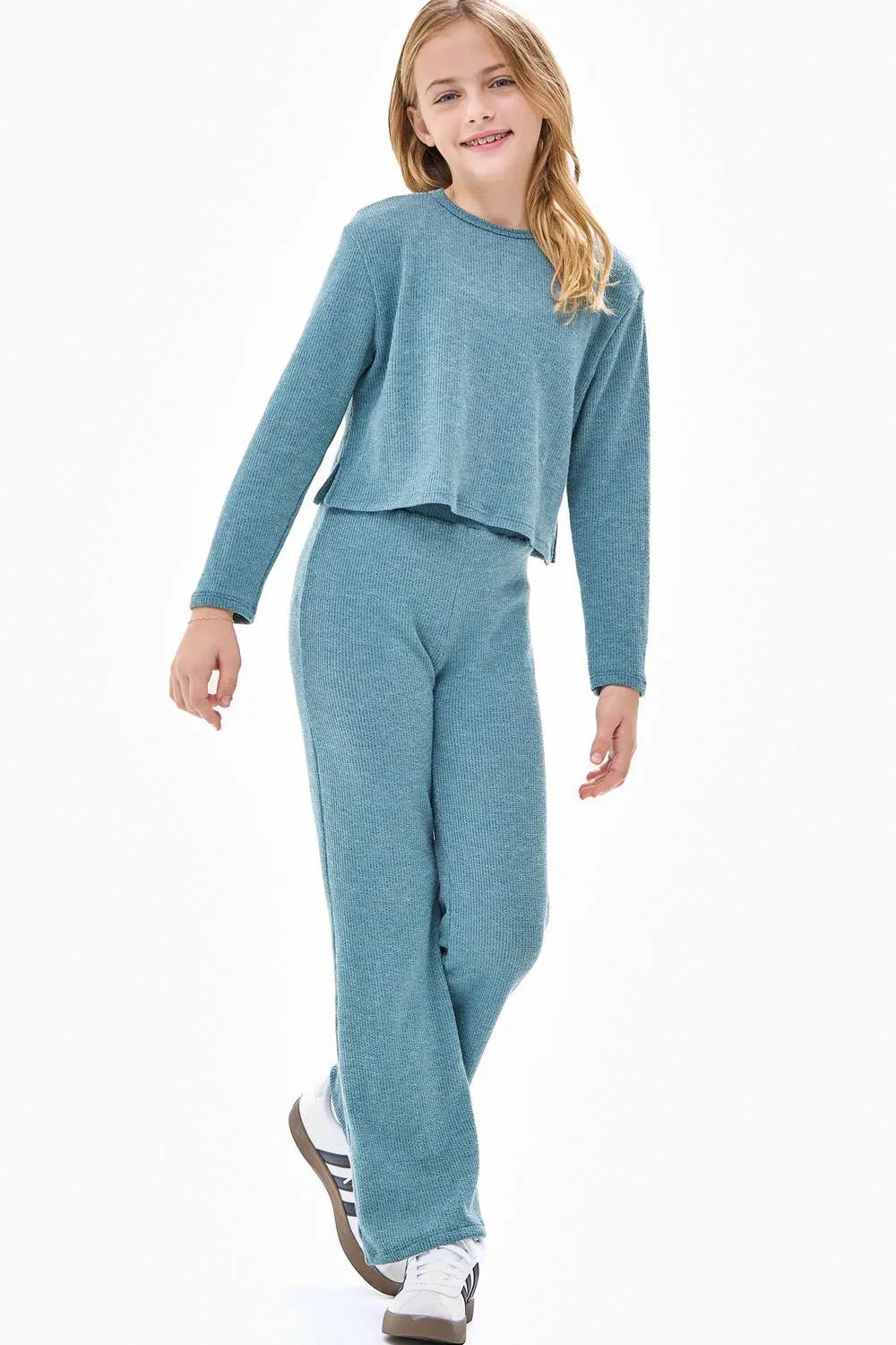 Wide Legs Knit Pants • Youth XL