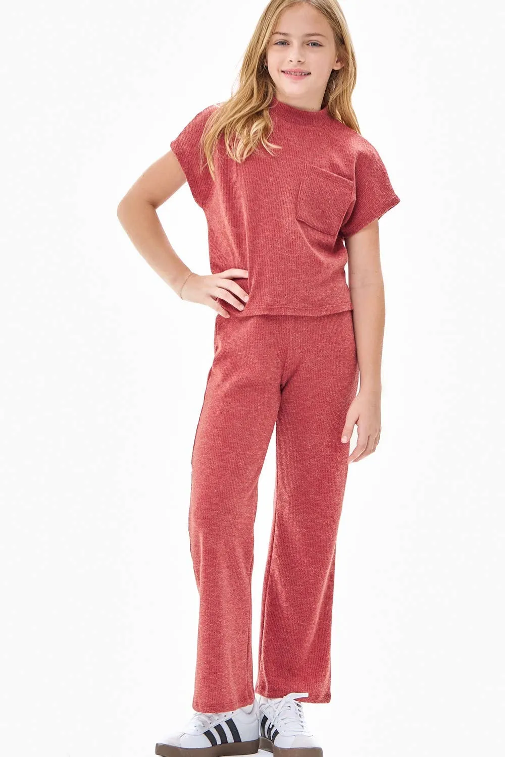Wide Legs Knit Pants • Youth XL