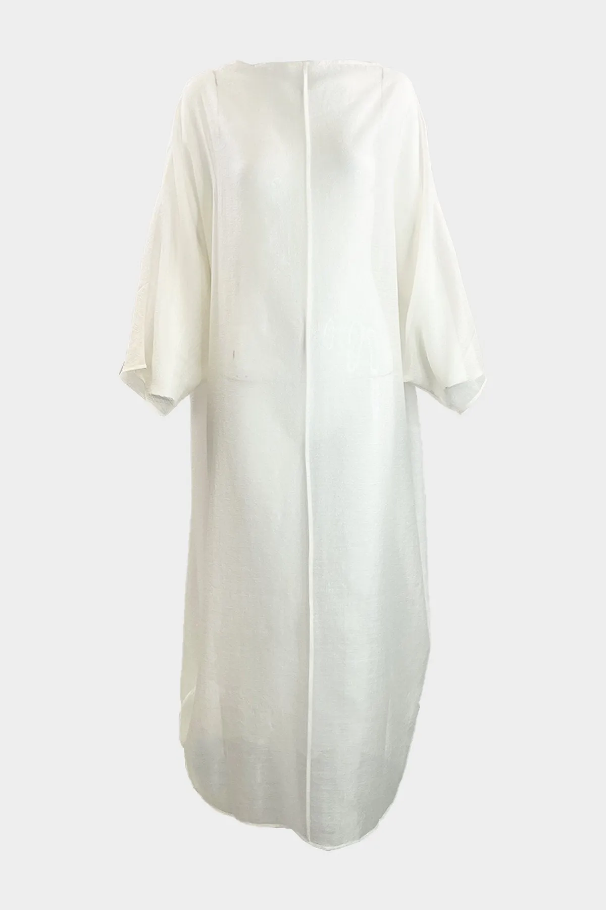Wide Sleeve Dress in Cream