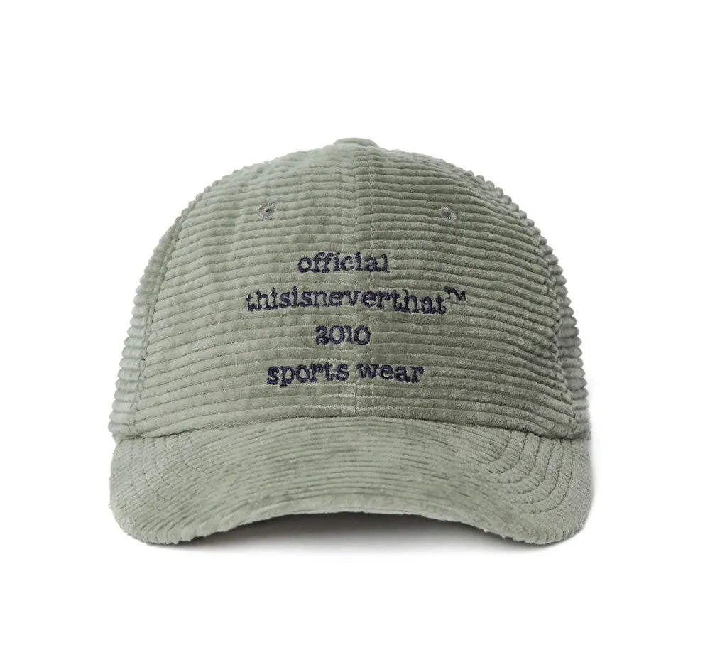 WIDE WALE CORD CAP