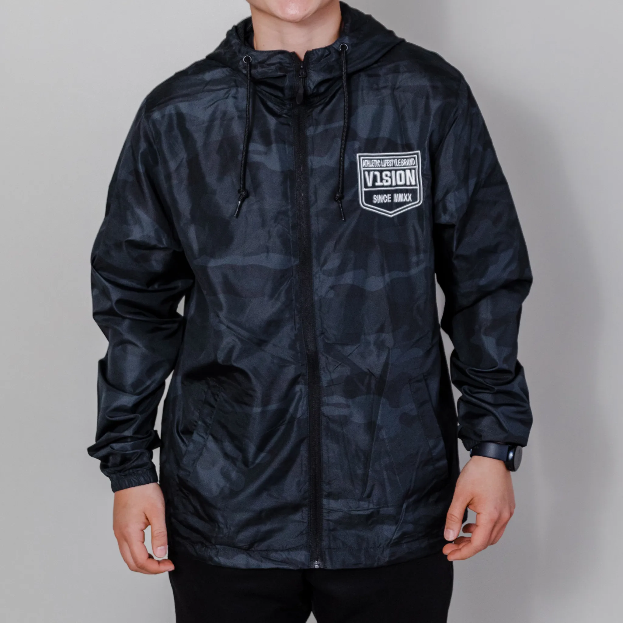 Windbreaker "Black Camo"
