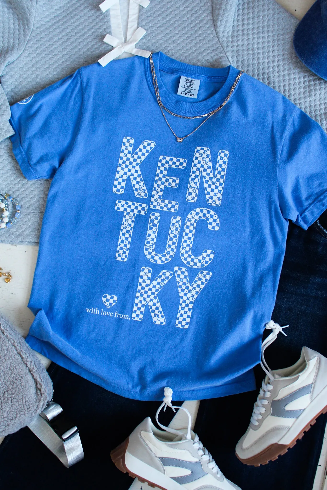 With Love From Kentucky Graphic Tee • Blue