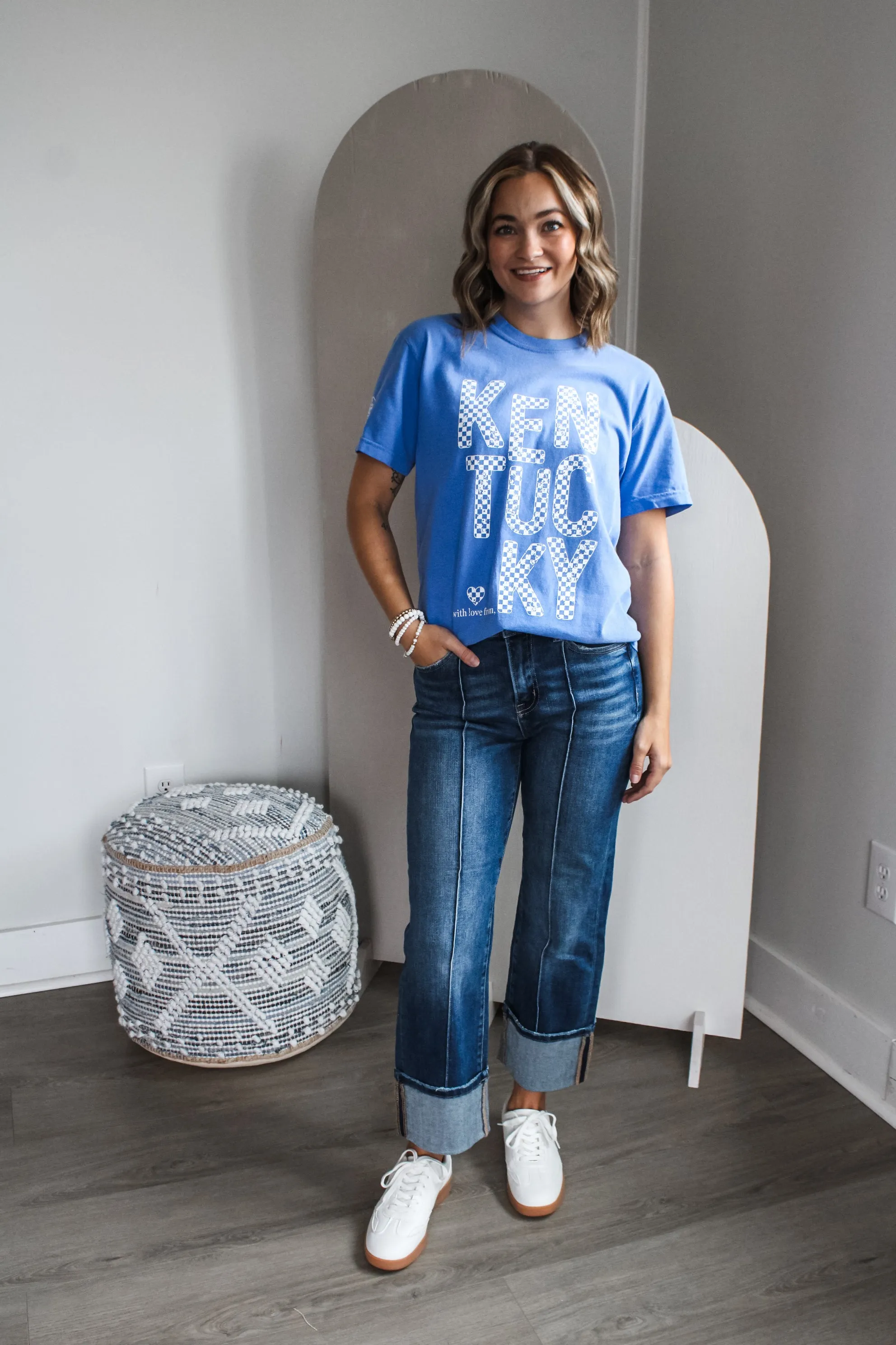 With Love From Kentucky Graphic Tee • Blue