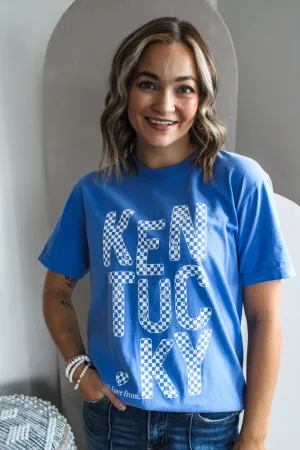With Love From Kentucky Graphic Tee • Blue