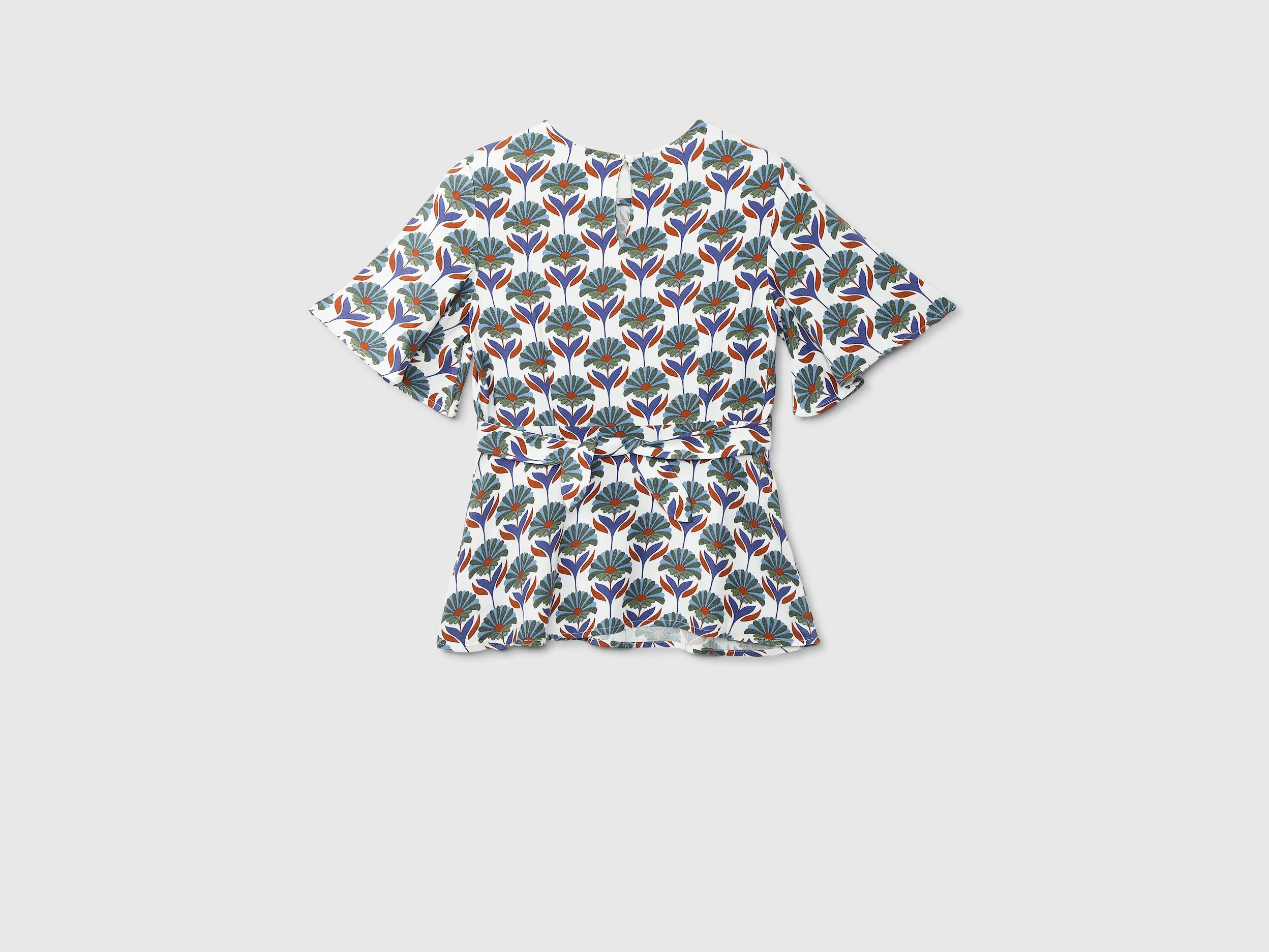 Women Printed Round Neck Top