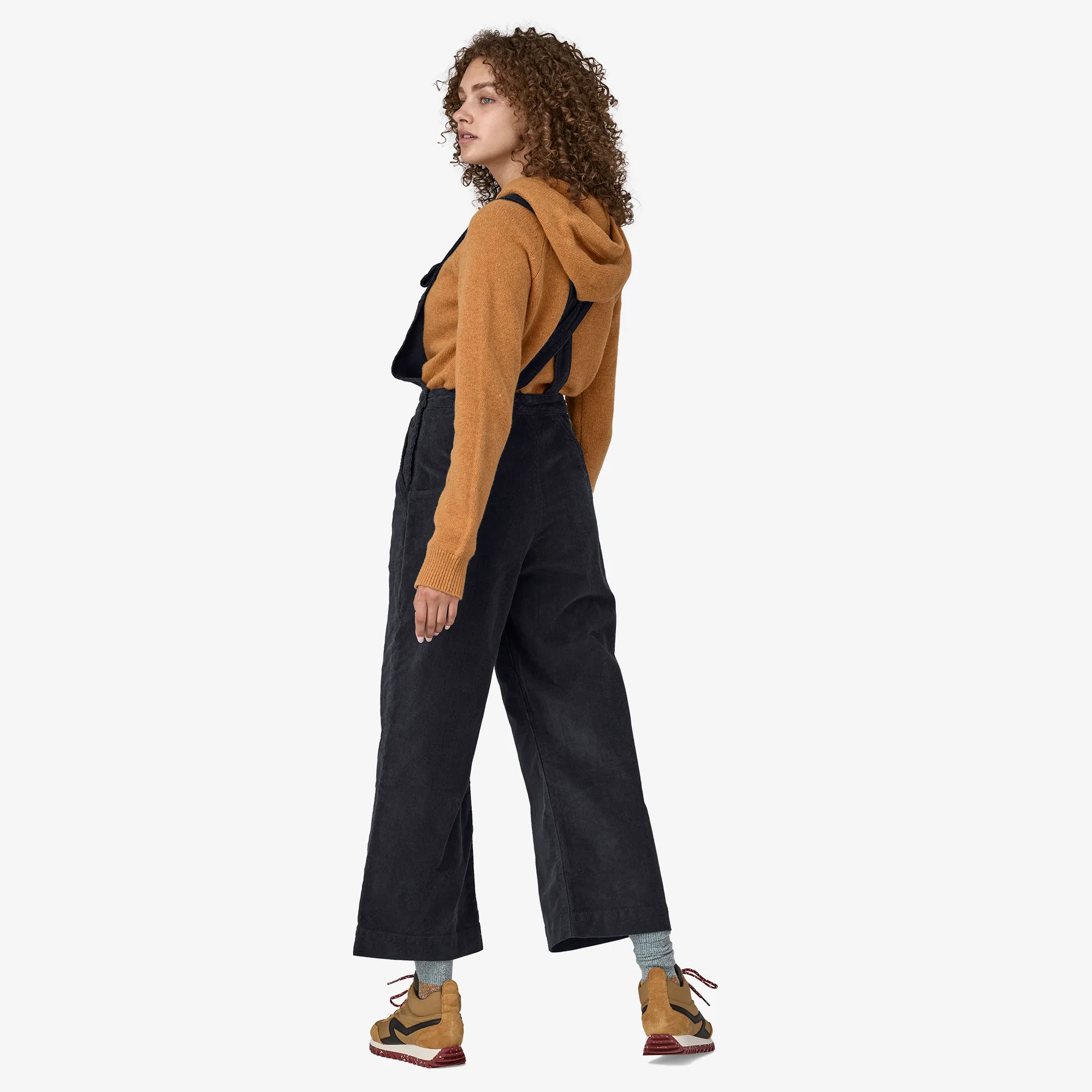 Women's Stand Up® Cropped Corduroy Overalls