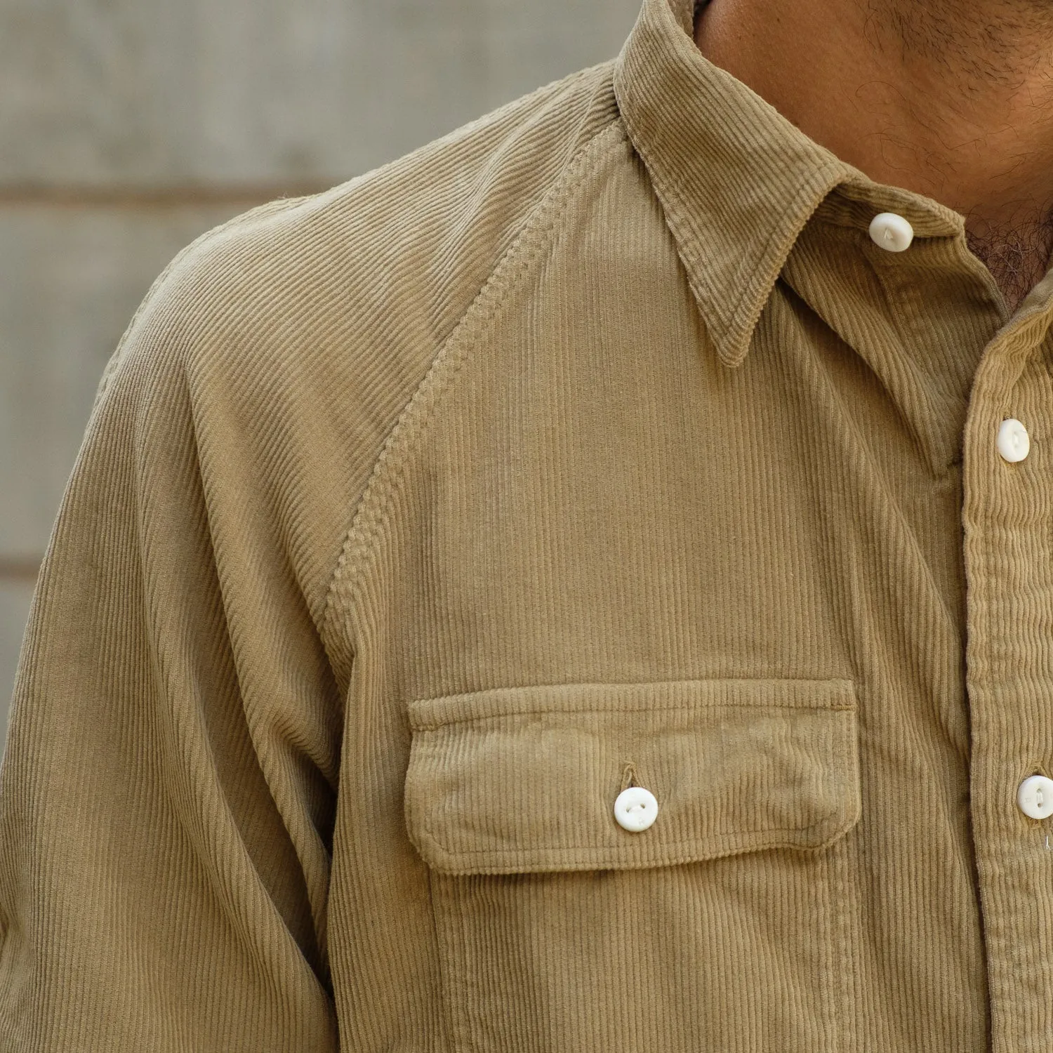 Work Shirt in Desert Cord