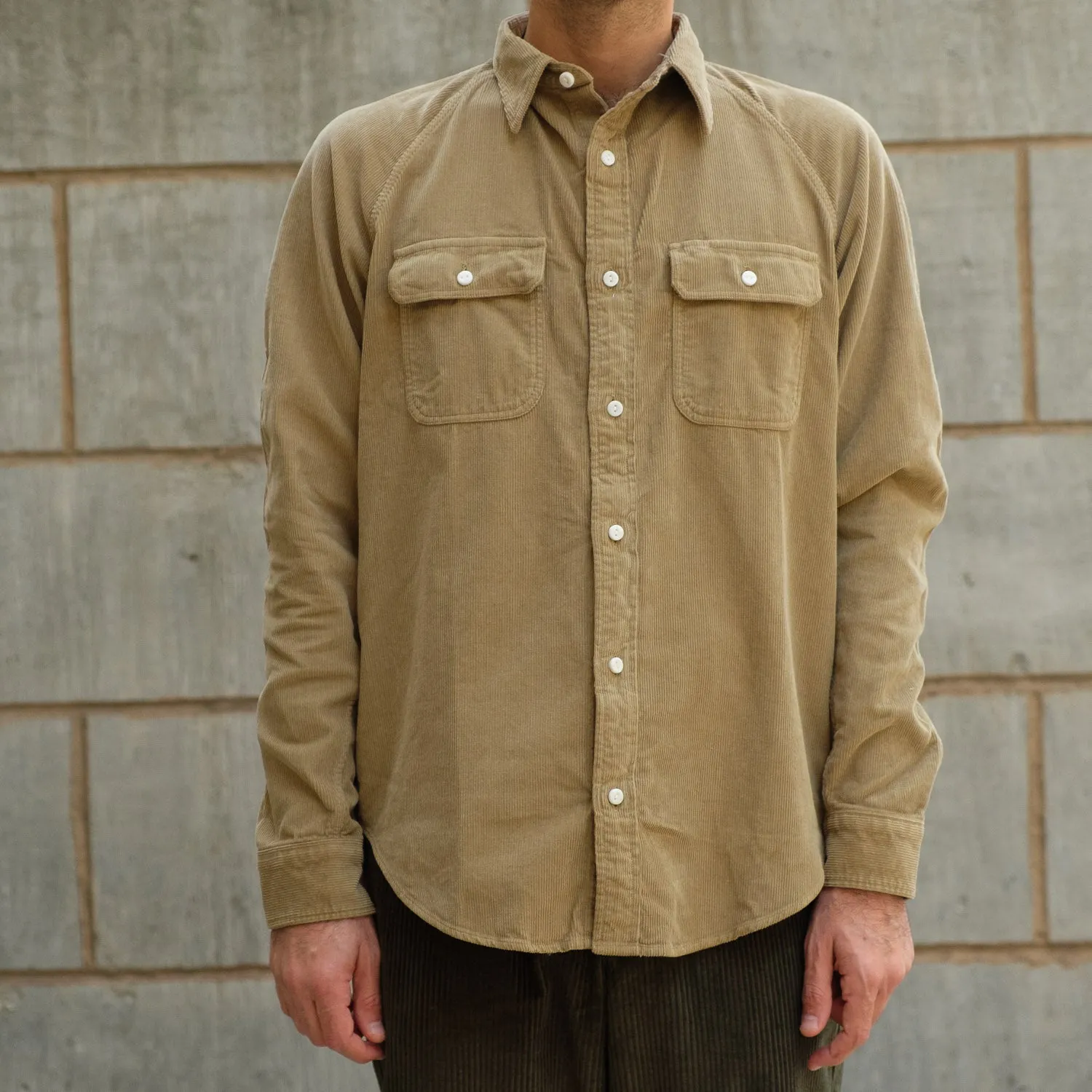 Work Shirt in Desert Cord