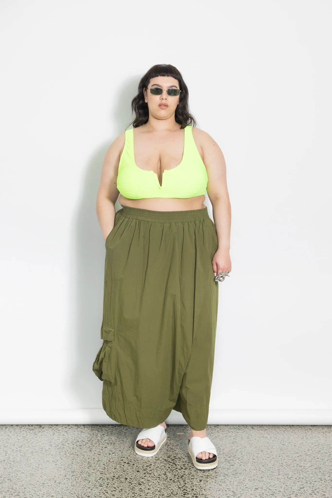 Wrap Pant - Olive