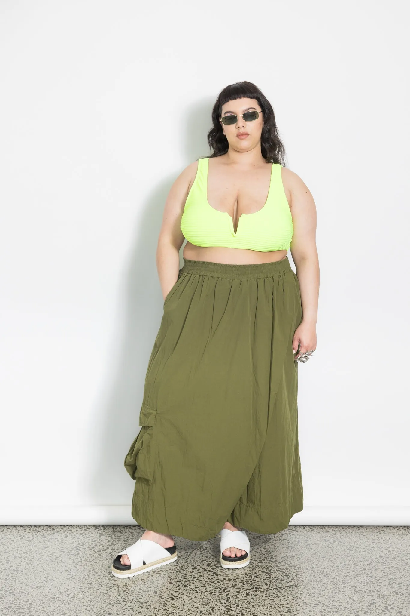 Wrap Pant - Olive