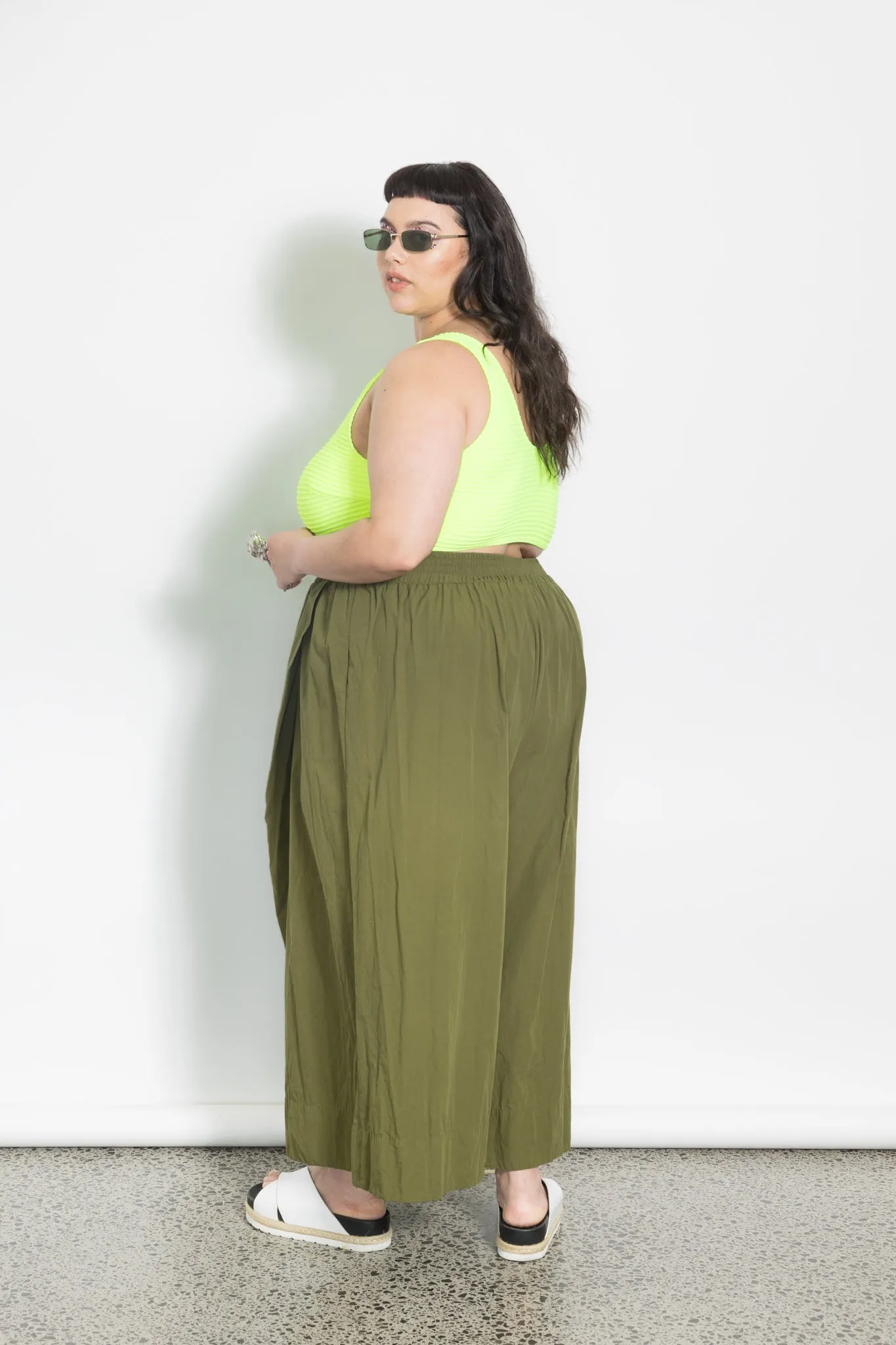 Wrap Pant - Olive