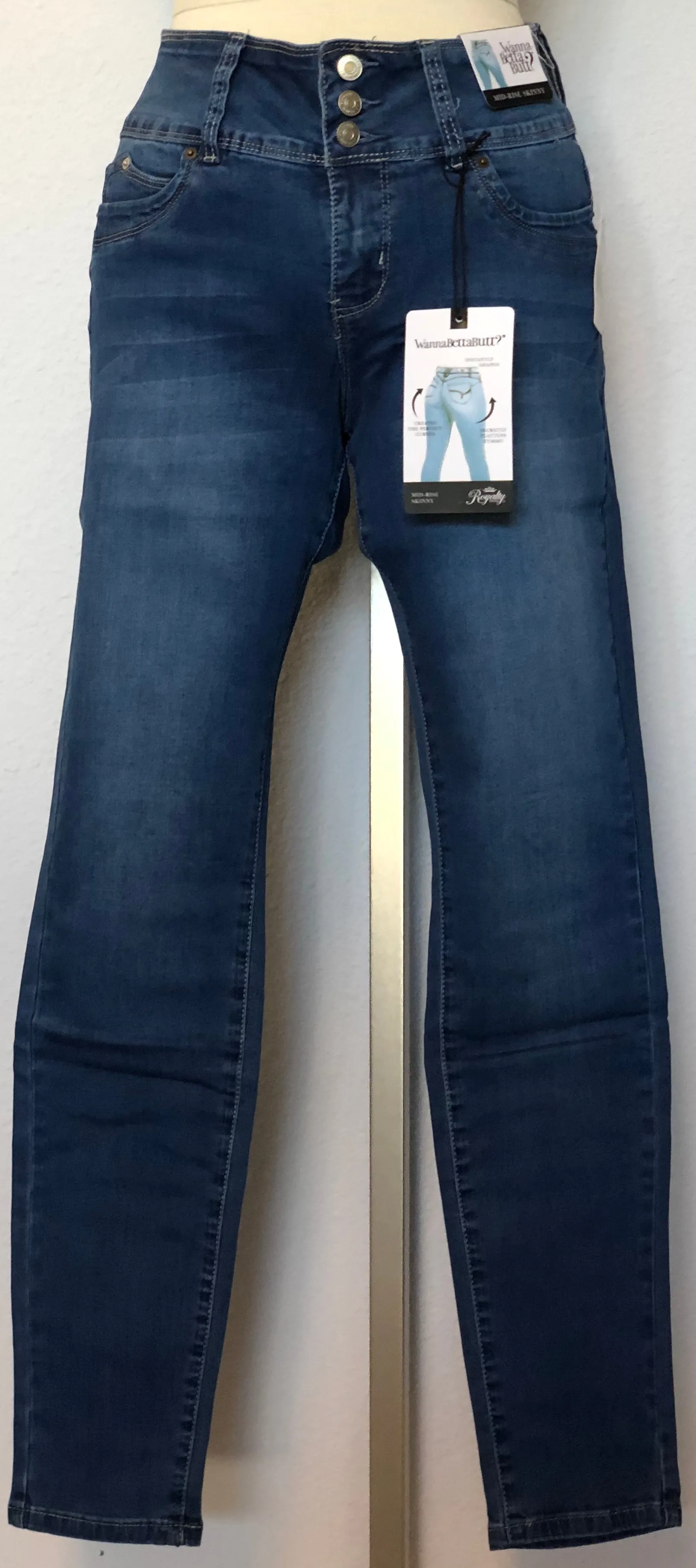 WWB 3 BTN SKINNY JEANS