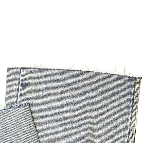 ZARA JEANS | SZ 6 | HIGH WAIST | STRAIGHT LEG | ANKLE LENGTH | LIGHT BLUE | NWT