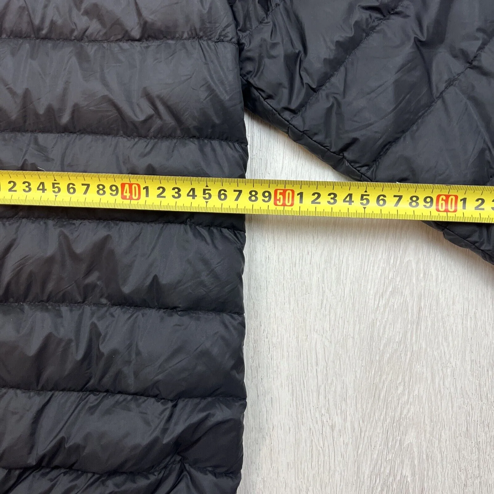 Zara Womens Black Duck Down Puffer Jacket Size M