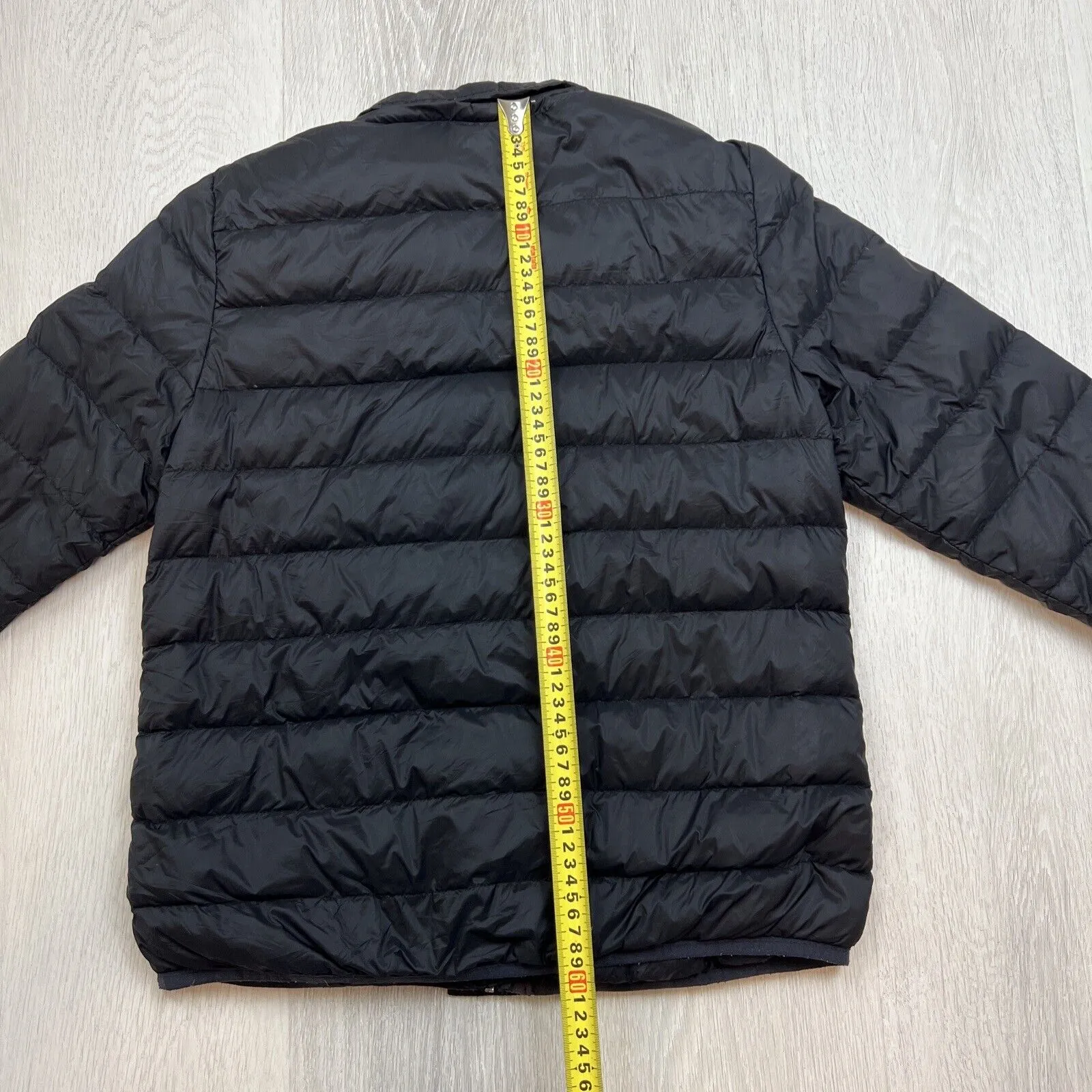 Zara Womens Black Duck Down Puffer Jacket Size M