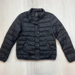 Zara Womens Black Duck Down Puffer Jacket Size M