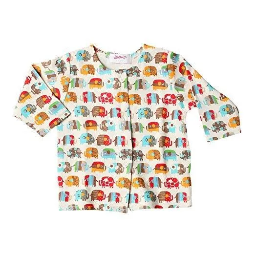Zutano Elephant Parade Jacket 6-12 months